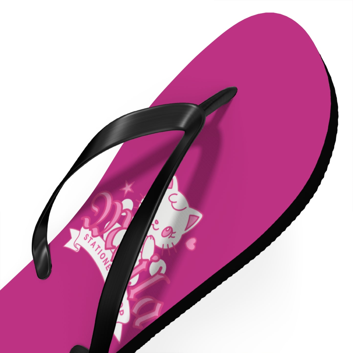 Cat-Themed Flip-Flops