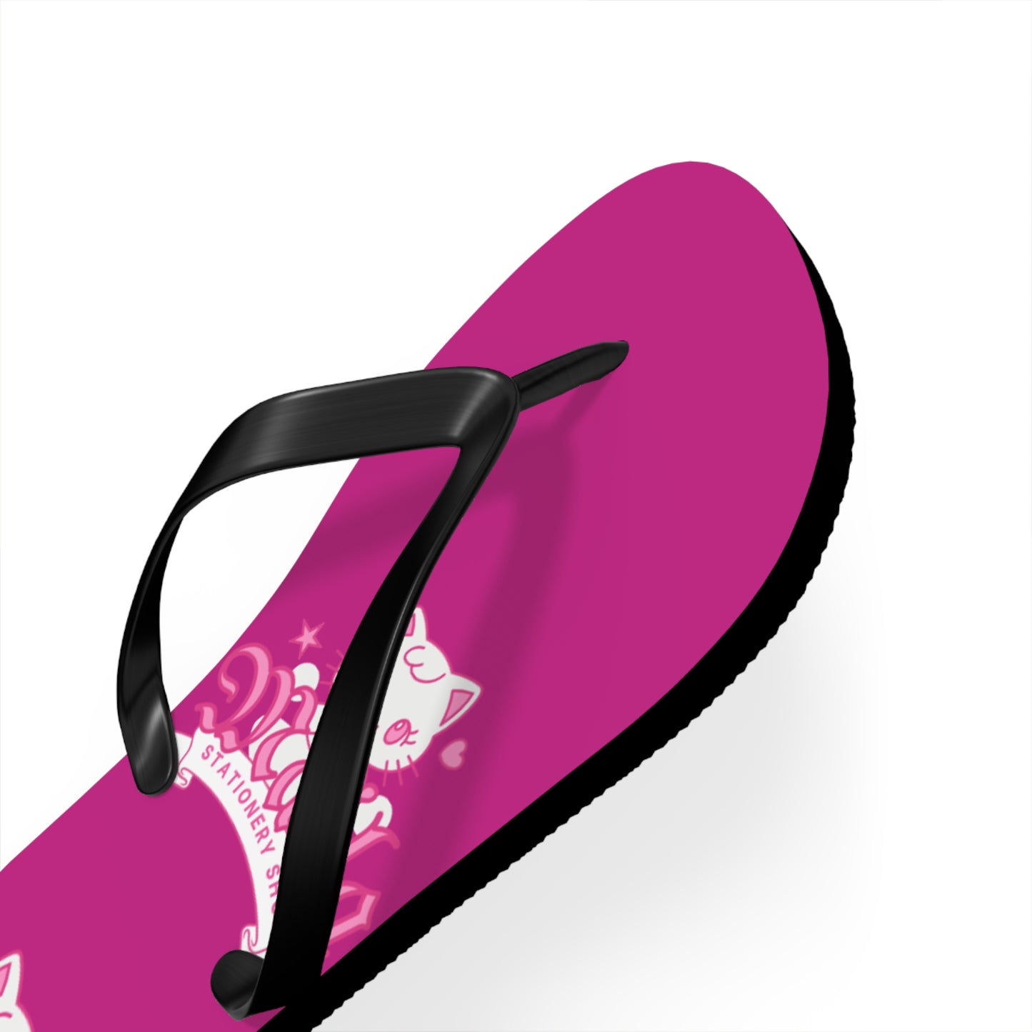 Cat-Themed Flip-Flops