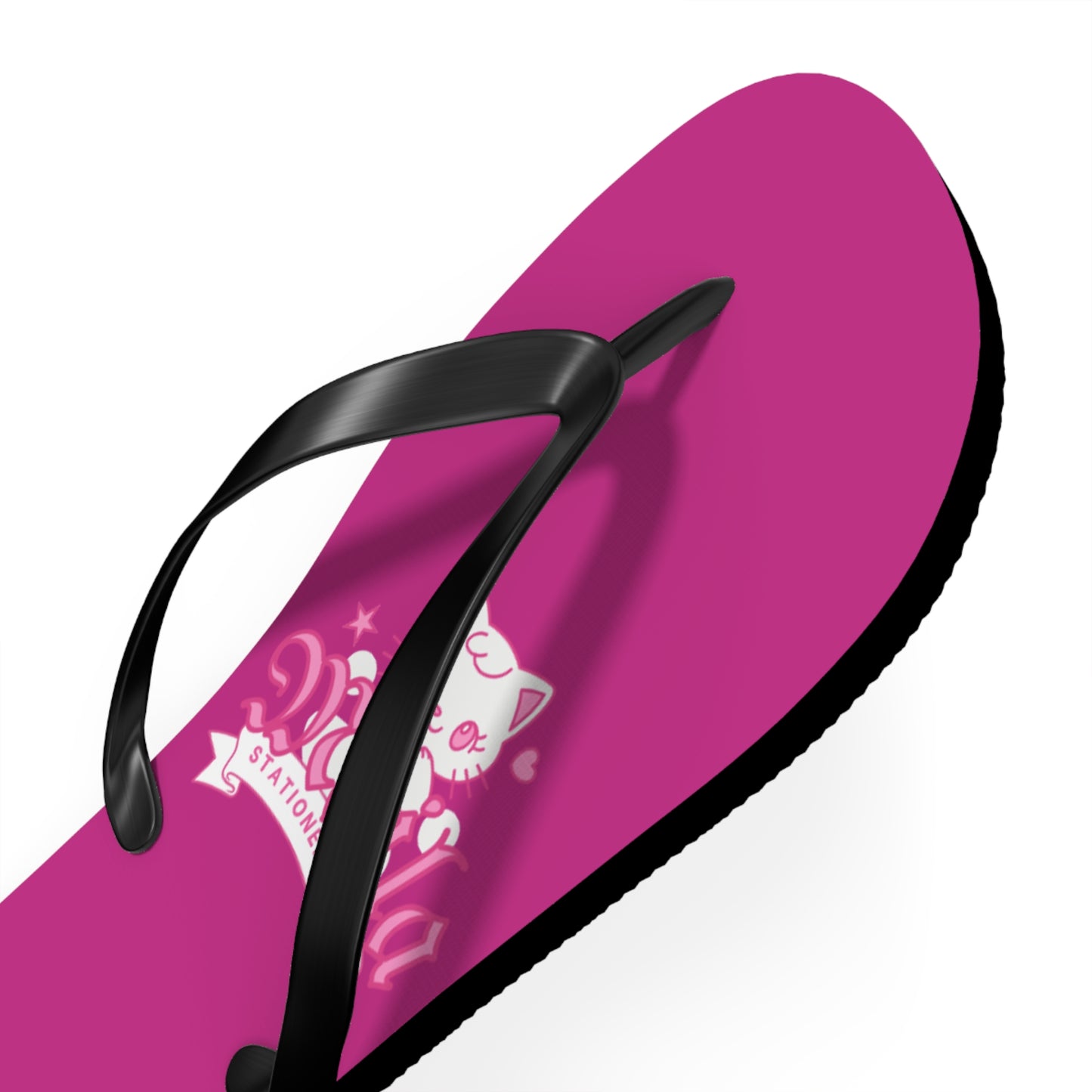 Cat-Themed Flip-Flops