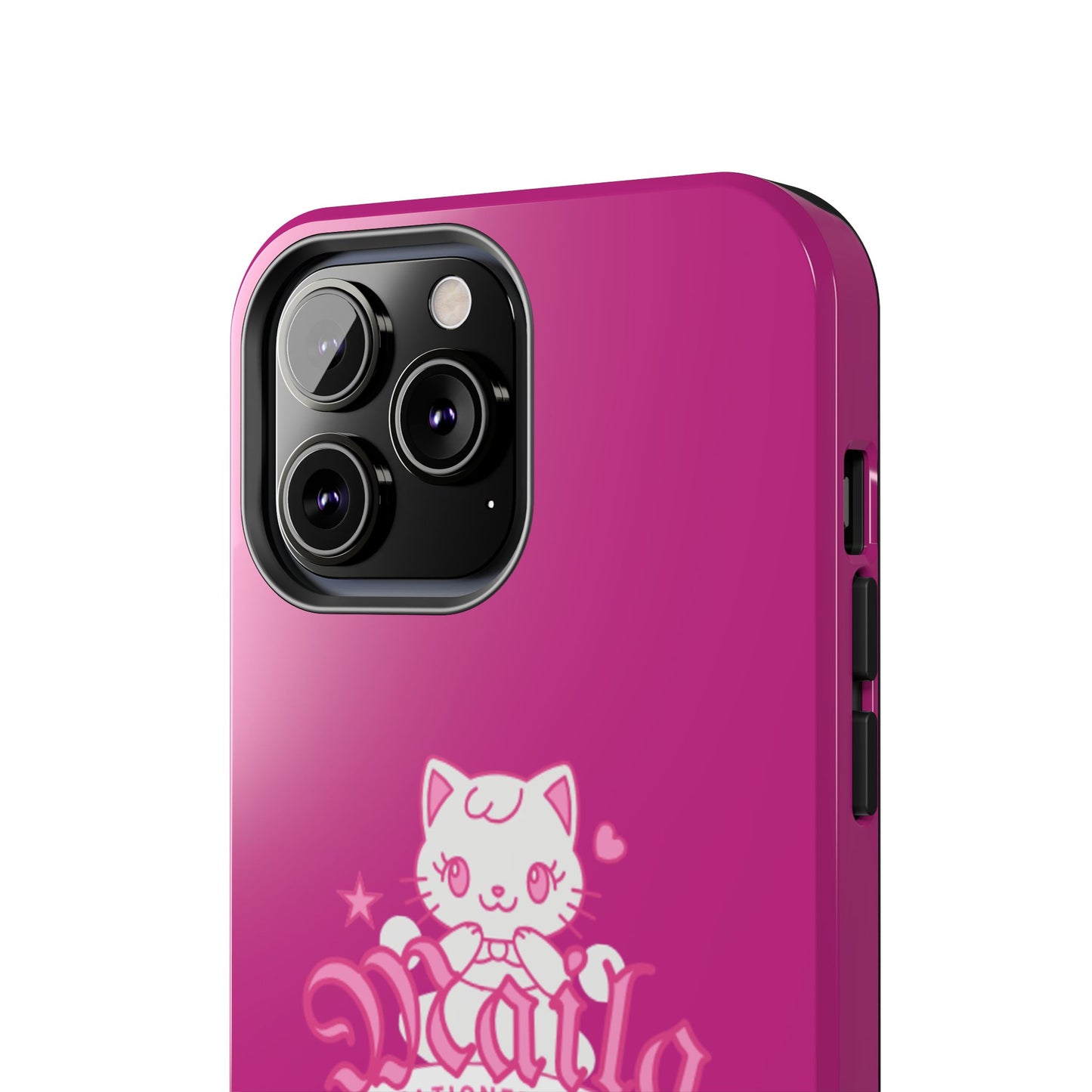 Cute Cat Phone Case, Tough Phone Cases, Kawaii Accessories, Gift for Cat Lovers, Phone Protection, Stylish Phone Cover