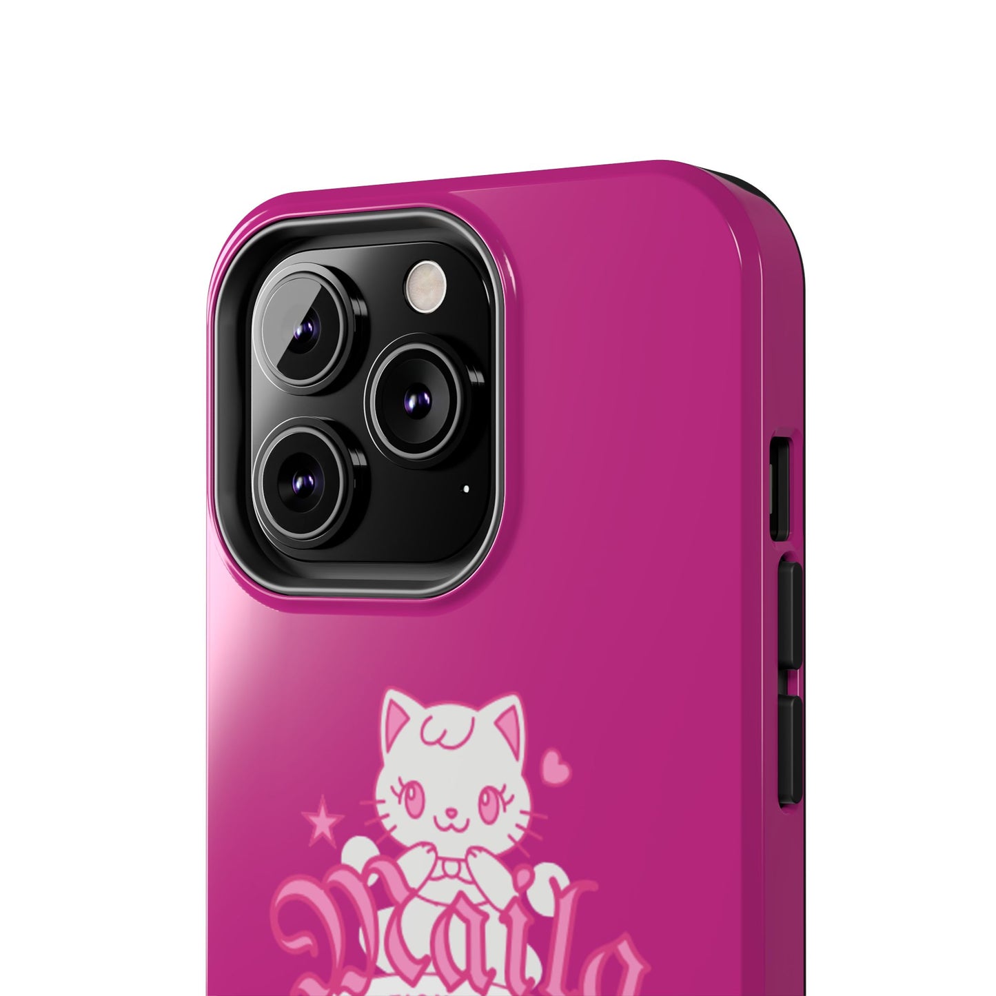 Cute Cat Phone Case, Tough Phone Cases, Kawaii Accessories, Gift for Cat Lovers, Phone Protection, Stylish Phone Cover