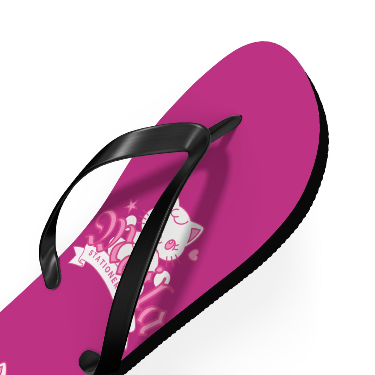 Cat-Themed Flip-Flops