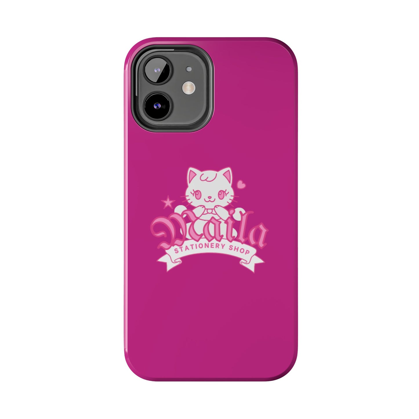 Cute Cat Phone Case, Tough Phone Cases, Kawaii Accessories, Gift for Cat Lovers, Phone Protection, Stylish Phone Cover