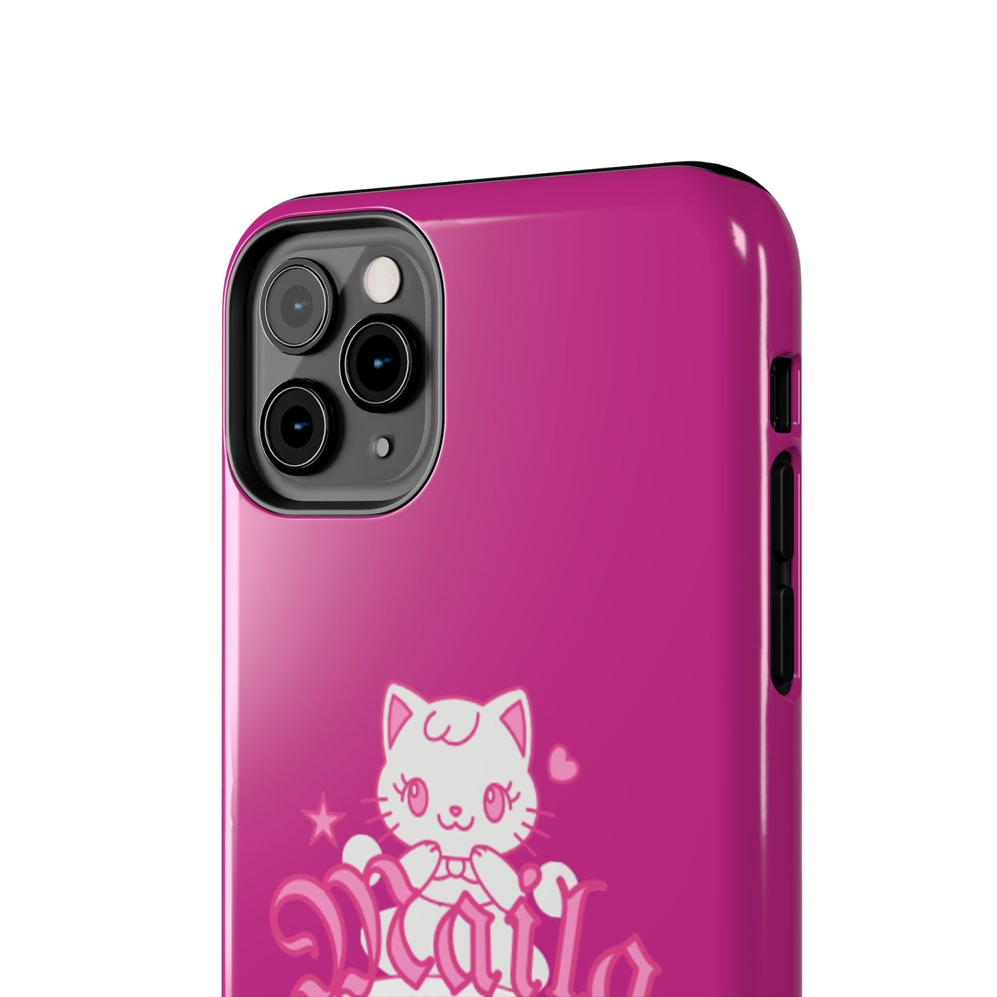 Cute Cat Phone Case, Tough Phone Cases, Kawaii Accessories, Gift for Cat Lovers, Phone Protection, Stylish Phone Cover