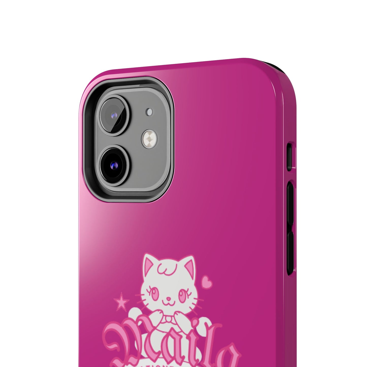 Cute Cat Phone Case, Tough Phone Cases, Kawaii Accessories, Gift for Cat Lovers, Phone Protection, Stylish Phone Cover
