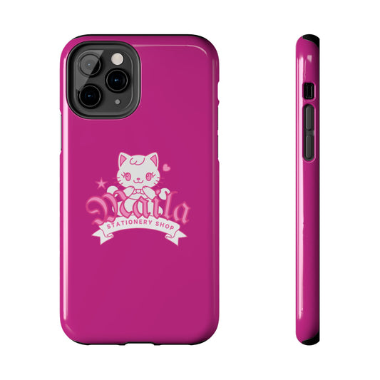 Cute Cat Phone Case, Tough Phone Cases, Kawaii Accessories, Gift for Cat Lovers, Phone Protection, Stylish Phone Cover