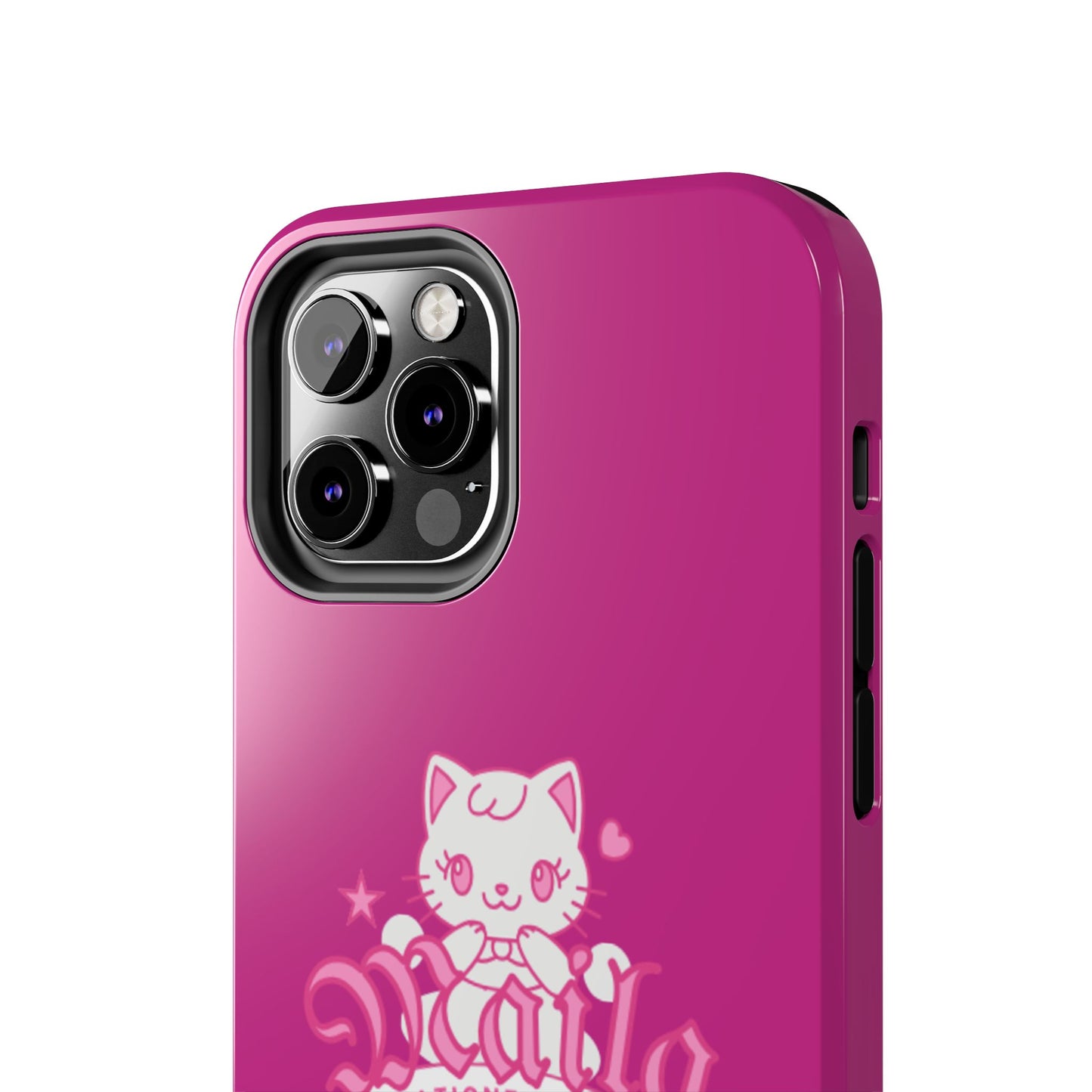 Cute Cat Phone Case, Tough Phone Cases, Kawaii Accessories, Gift for Cat Lovers, Phone Protection, Stylish Phone Cover